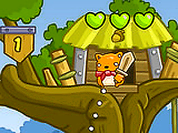 Treehouse Hero Online Arcade Game