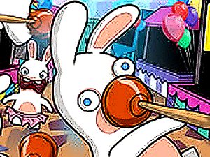 Rabbids Raid Funfair Shooting Arcade Game