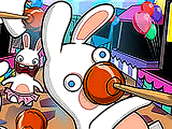 Rabbids Raid Funfair Shooting Arcade Game