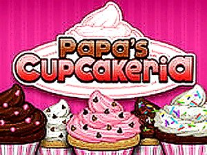 Papa's Cupcakeria Cooking Game Online - Restaurant Game