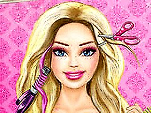 Barbie Real Haircuts Hair Salon Game - Dress Up Game