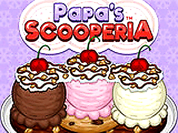 Papa's Scooperia Cooking Game - Time Management Game