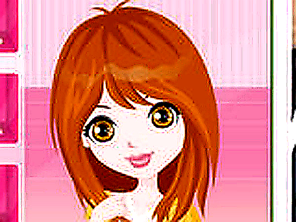 Make-up of a Young Girl - Dress Up Online Game