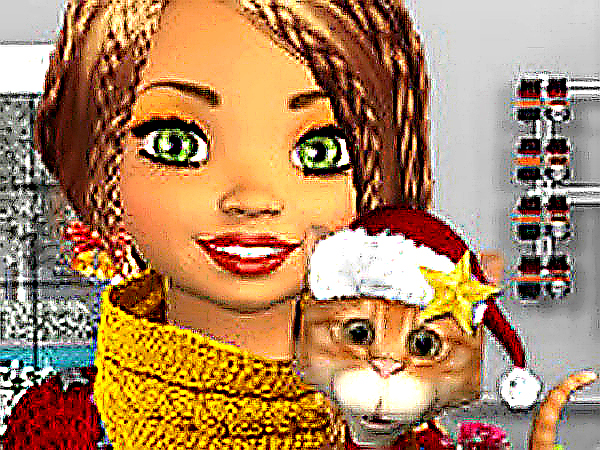 Avie: Christmas Style Dress Up Game Online - Dress Up Game