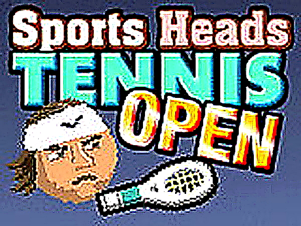 Sports Heads Tennis Open Online Arcade Game
