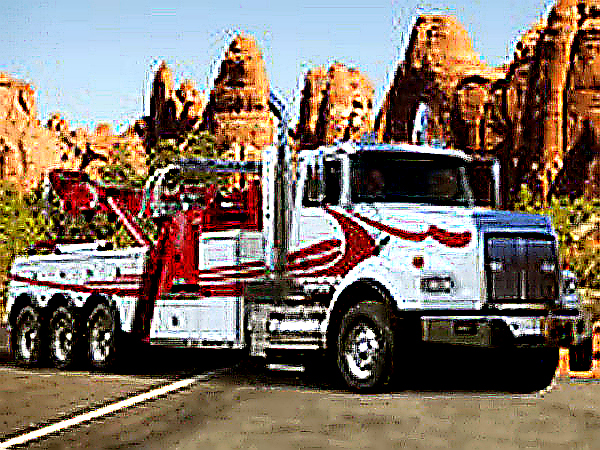 Heavy Tow Truck Parking Simulator Driving Game