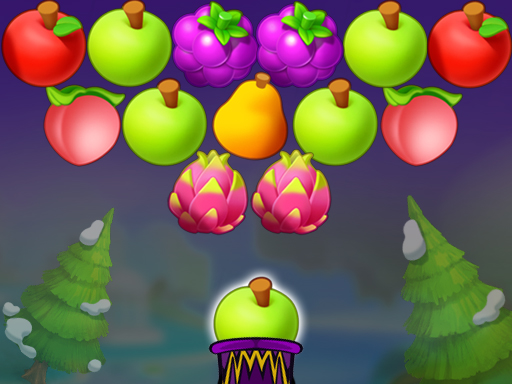 Fruit Pop Fiesta Bubble Shooter Arcade Game