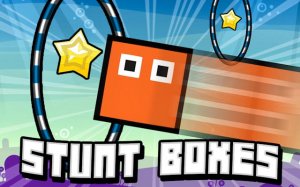 Stunt Boxes: Aerial Challenge Online Arcade Game
