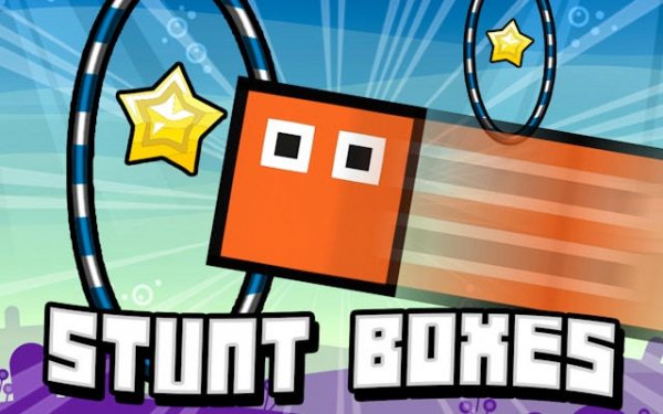 Stunt Boxes: Aerial Challenge Online Arcade Game