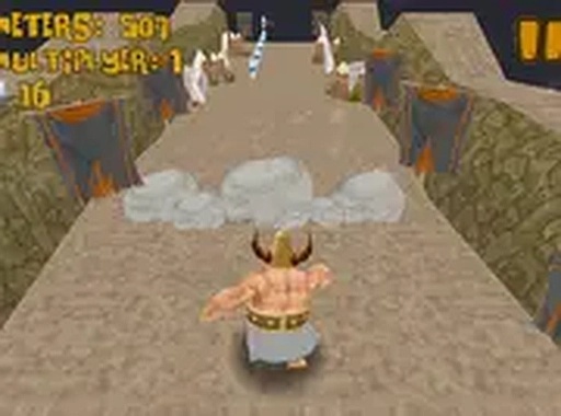 Angry Goliath Running Game Online Arcade Game