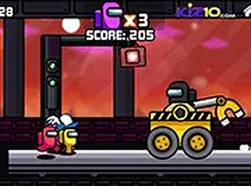 Among Us SpaceRush Online Arcade Game