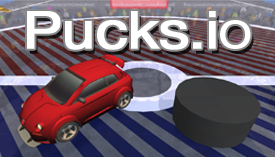 Pucks.io Car Hockey Online Arcade Game